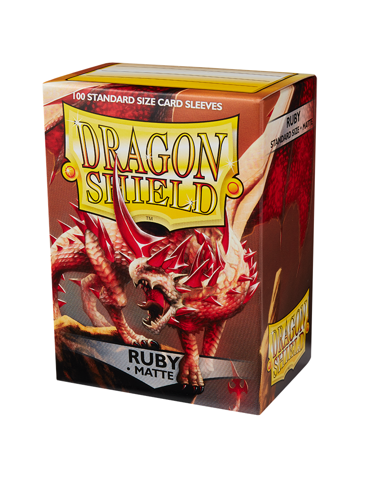 Dragon Shield Matte Ruby